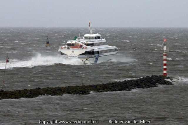 Koegelwieck storm snelboot vlieland