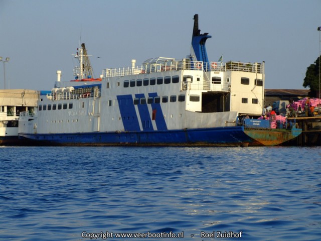 MV Serengeti ferry terug in dienst